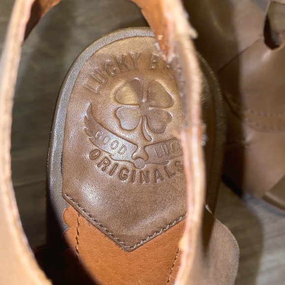 UCKY BRAND Parisa Leather Sandals - Picture 10 of 11